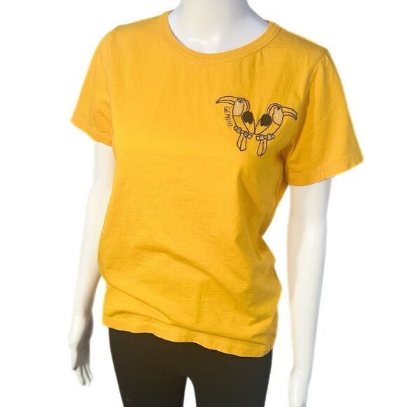 J. Crew Gemini ‘Party of Two’ T-Shirt - Picture 1 of 9